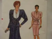 Vogue # 9772 Misses' Top and Skirt Pattern Sz 14-16-18