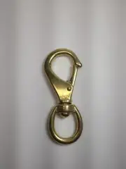 Brass Swivel Snap Hook - 3-3/4" Replacement Lead Rope Snap.