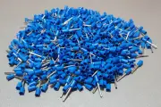 1000Pcs E7512 20AWG 0.75mm² BLUE Insulated Ferrule Bootlace Terminal Crimp