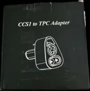 CCS1 to TPC Tesla Adapter CCS 1 Combo Connection To Fast Charging Station Black