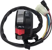 M MATI Left Handlebar Switch Control Engine Start Run Off Headlight for Yamaha YFM Big Bear 250/400 Grizzly 350/400/660 Kodiak 400/450 Wolverine 350/450 Raptor 350/660 Bruin 250/350 5LP-83973-01-00