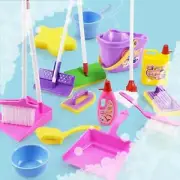 Kids Cleaning Toy Mop Broom Role Play Toy for Children Boys Girls Kids 3 4 5 6