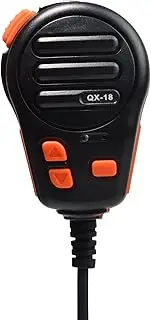UAYESOK QX-18 USB Handheld Speaker mic for Euro Truck Simulator 2, with Speaker PTT, Support New Energy Car Computer/Android Phone/Computer/Laptop, Keyboard Customization with mic Holder