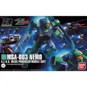 Bandai Hobby HGUC #150 MSA-003 Nemo 1/144 Plastic model kit