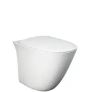 480*330*350mm Fienza RAK Sensation Alpine White Rimless Wall-Faced Toilet