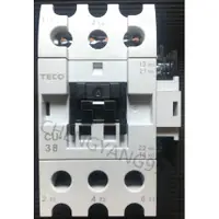 在飛比找蝦皮購物優惠-東元 TECO CU-38 CU38 3A1a1b電磁接觸器