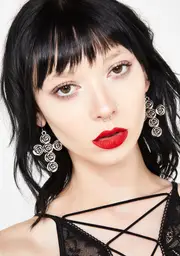 Saint Of Sass Cross Earrings