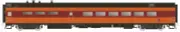 RAPIDO 124029 Milwaukee Road Rd P/S DINING milw "Hiawatha" 48-Seat Diner #123