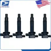 Set of 4 Ignition Coil 90919-02240 For Toyota Camry Echo & Prius C1304 Series US (for: Toyota)