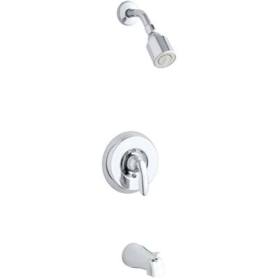 KOHLER Coralais Single-Handle 1-Spray Tub and Shower Faucet in Polished Chrome
