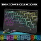 Backlit Bluetooth Keyboard Mouse For Samsung Galaxy Tab A8 A9+ S9 FE S8 S7 11"