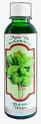 BASIL-ALBAHACA PERFUMED WATER 8 OZ (236ml) MAGICK PAGAN WICCAN