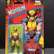 WOLVERINE YELLOW TIGER 1:18 3.75 FIGURE MARVEL LEGENDS RETRO CARD X-MEN