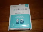 AllerEase Waterproof Allergy Protection Twin Mattress Protector Dust Mites New