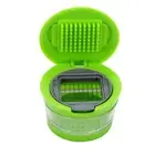 New Stainless Press Vegetable Garlic Onion Slicer Chopper Cutter Dicer Kitchen