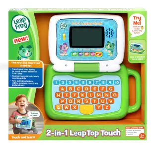 美國[跳跳蛙LeapFrog]-翻轉小筆電-綠★原廠優質玩具