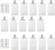 Reusable Plastic Travel Pouches for Shampoo and Toiletries – 1 Set Squeeze Containers for Women - Ideal for Travel Storage and Organizing Your Essentials
