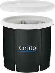 Portable Ice Bath Tub Inflatable Cold Water Folding Bathtub Spa Massage Relaxation