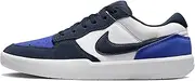 [Nike] SB Force 58 Shoes, Obsidian White Hyper Royal Obsidian, 44.5 EU