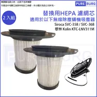 在飛比找PChome24h購物優惠-適用Siroca SVC-358 SVC-368歌林Koli