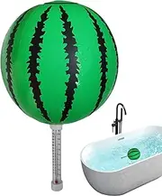 Pool Temp Gauge, Floating Water Thermometer, Watermelon-Themed Temperature Meter, Easy-Read Sensor for Cold Plunge, Hot Tub, Ice Bath, Spa, Aquarium, and Pond Monitoring