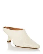 Simkhai Women's Shadow Woven Mules