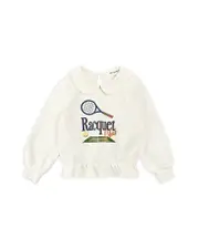 Miles The Label Girls' Long Sleeved Racquet Club Top - Little Kid