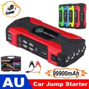 12V Portable Car Jump Starter 99900mAh Power Bank Pack Battery Charger Booster