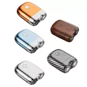 Portable Electric Shaver Beard Trimmer Shaver Double Head for Men