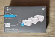 GE Lighting Cync White Indoor Smart Plug 3 Pack & Wi-Fi Outlet Socket L7A