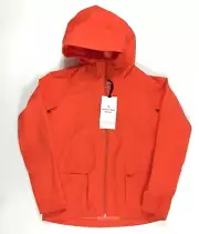 Lululemon Women’s StretchSeal Relaxed Rain Jacket LW4BPRS ATRD Orange Coral 2