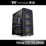 曜越 VERSA T27 TG ARGB 強化玻璃 中直立式 機殼 CA-1W2-00M1WN-01