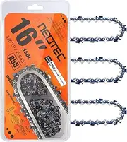 NEO-TEC16 Inch Chainsaw Chain 3/8" LP Pitch, 043'' Gauge, 55 Drive Links 3610 005 0055,61PMM355, Fits STIHL MS170, MS171 - R55 (3 Chains)