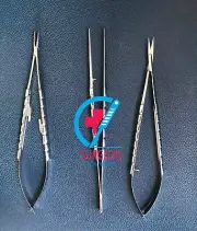 Hu Friedy Set Of 3 Micro Forceps,Scissors & Needle Holder 16cm Straight
