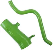 Car Pressure Lines & Hoses Silicone Intake Inlet Turbo to AIR Box Silicone Boost Hose KIT Fit for 1999-2004 Land Rover Discovery 2 TD5 Turbo Hose Pipe(Green)