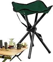 Travel Stool, Lightweight Folding Stool, Portable Camp Stool, Foldable Hiking Stool, Backpacking Stool, Fishing Stool, Picnic Folding Stool, Outdoor Travel Stool, Compact Camping Stool, Easy Setup Sto