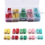 20 Pc Mini Car Fuse Auto Square Fuse Set 20 30 40 50 60A Amp With Plastic Box (for: Mini)