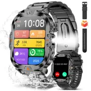 Smart Watch for Men Military Answer/Make Call 2.01″ Display 170+ Sports Modes...