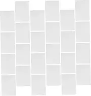 Generic 50pcs Water Drawing Paper Sketchpad Watercolor Paper Painting Paper Art Paper Drawing Pad Finger Paint Pad Artist Paper Finger Paint Paper Fingerpaint Supplies White