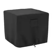 Square Fire Pit Cover Fits for 26-28 Inch Fire Table Waterproof and Windproof...