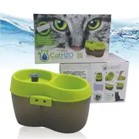 在飛比找ETMall東森購物網優惠-【Dog Cat H2O】有氧濾水機 (犬貓共用) 森林綠 