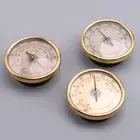 3pcs Weather Forecast Station Barometer Hygrometer Thermometer Gauges 72mm New