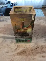 Thomas Kinkade Puzzle NEW 1000 Pc Jigsaw Puzzle Courage Valor Lighthouse, Poster