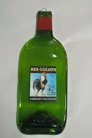 REX Goliath Melted Wine Bottle Cheese Serving Tray - Wine Gifts