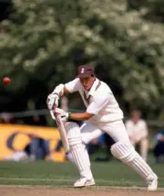 Graham Clinton batting for Surrey circa 1996 Old Cricket Photo