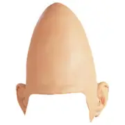 Latex Makeup Bald Head Caps Party Simulation Soft Bald Caps For Halloween Parties Supply C