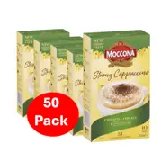 Moccona Coffee Sachets Strong Cappuccino 50 Pack