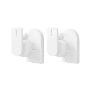 Goobay 2-Pieces Satellite Speaker Wall Mount (White)