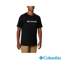 在飛比找PChome24h購物優惠-Columbia哥倫比亞 男款-短袖上衣-黑色 UJE158