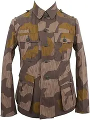 [militaryharbor] WW2 WWII German Heer Splinter 41 Brown Variation Camo M40 Field Tunic